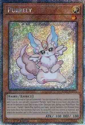 Purrely - RA02-EN018 - Platinum Secret Rare - 1st Edition