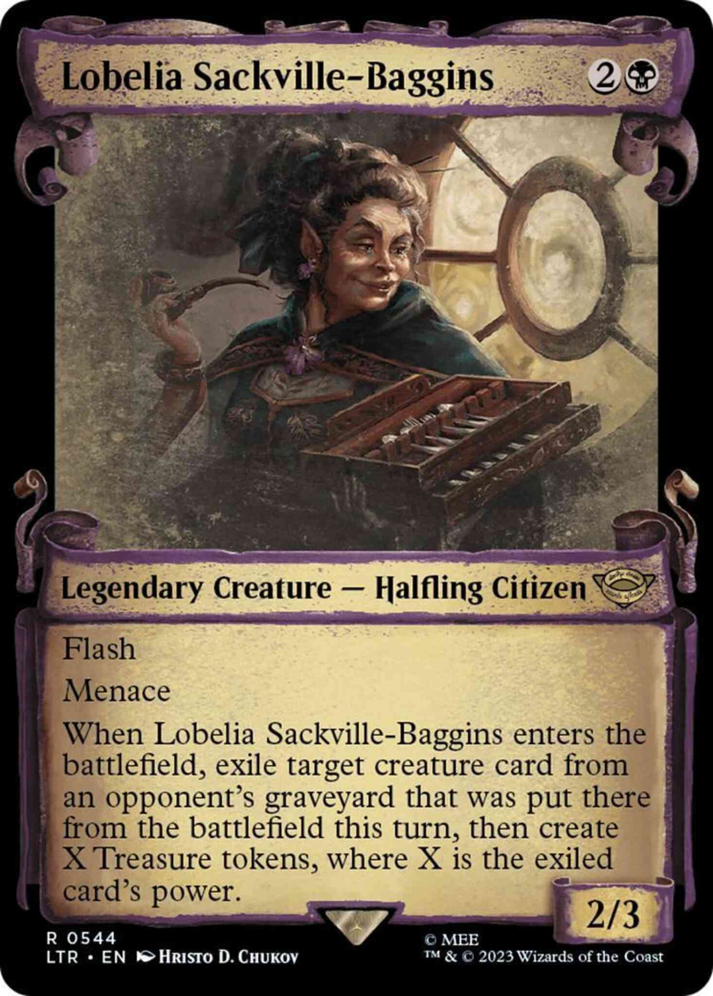 Lobelia Sackville-Baggins [544] [Scrolls Showcase] [The Lord of the Rings: Tales of Middle-earth] [Non-Foil]