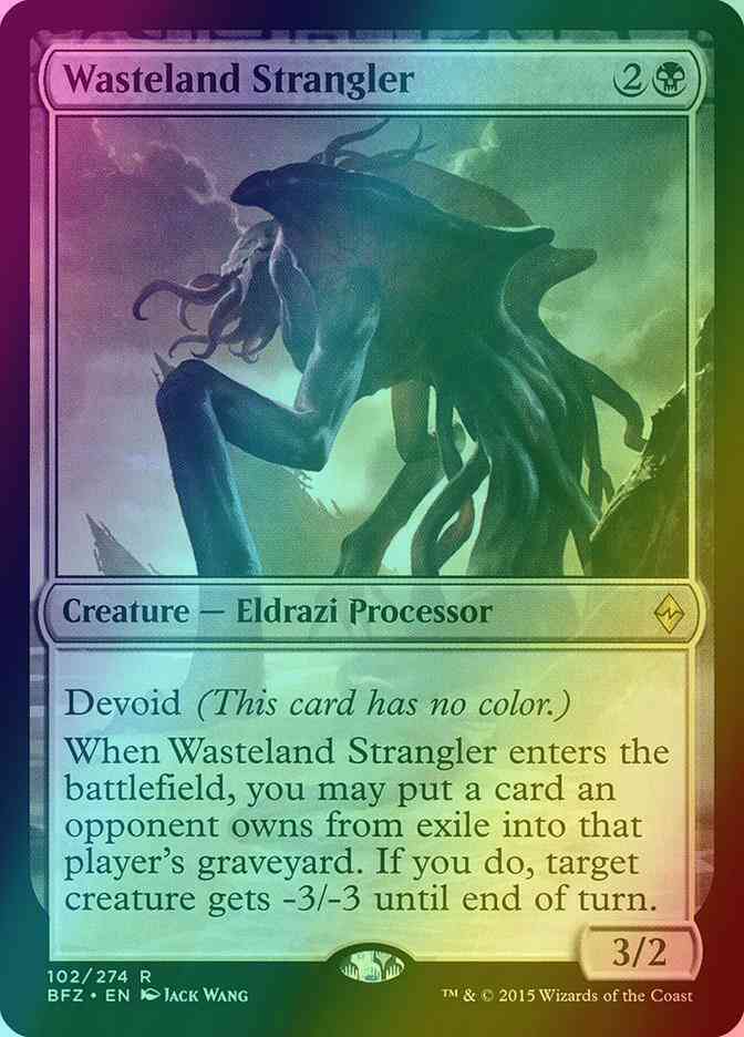 Wasteland Strangler [102] [Battle for Zendikar] [Foil]