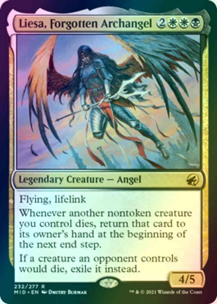 Liesa, Forgotten Archangel [232] [Innistrad: Midnight Hunt] [Foil]