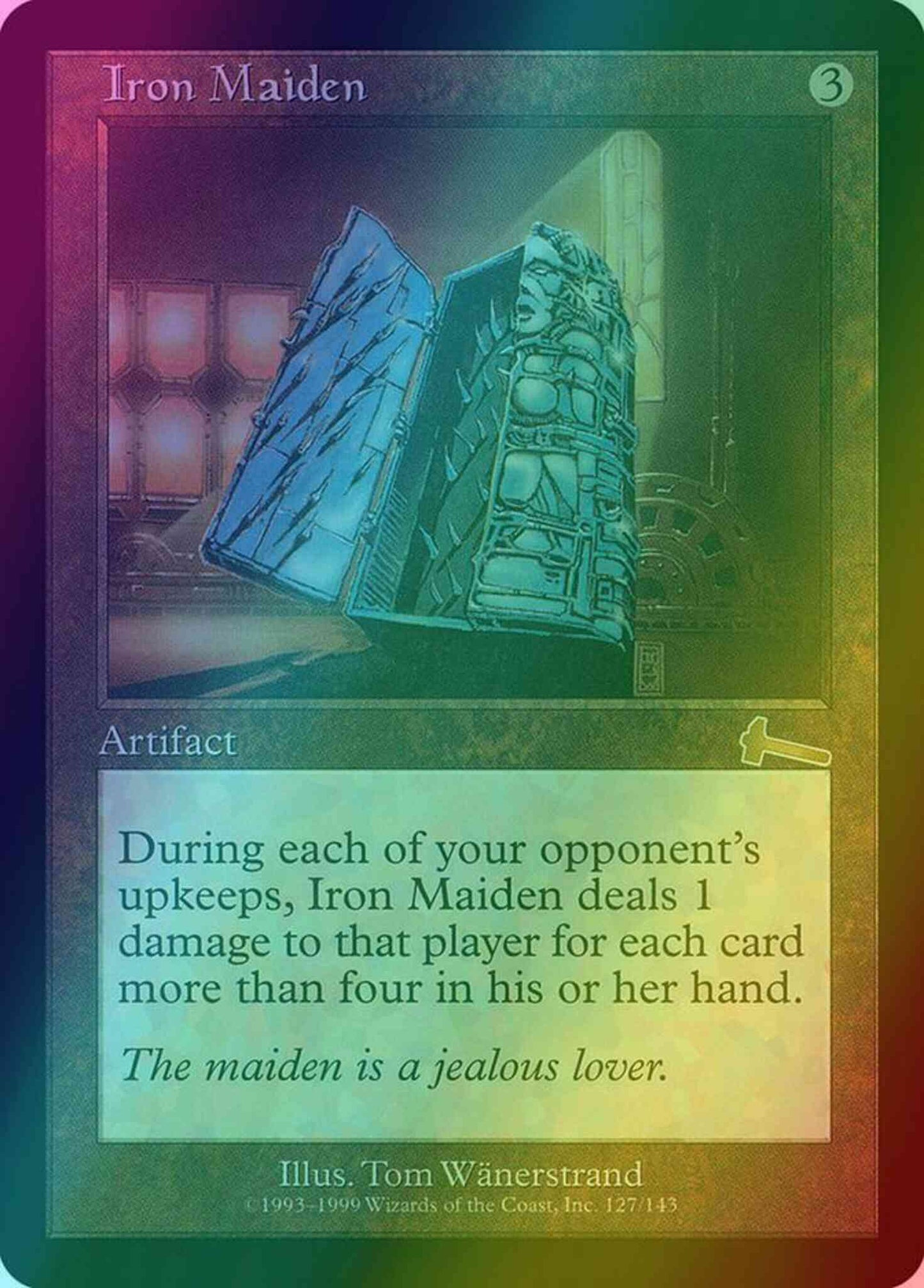 Iron Maiden [127] [Urza's Legacy] [Foil]