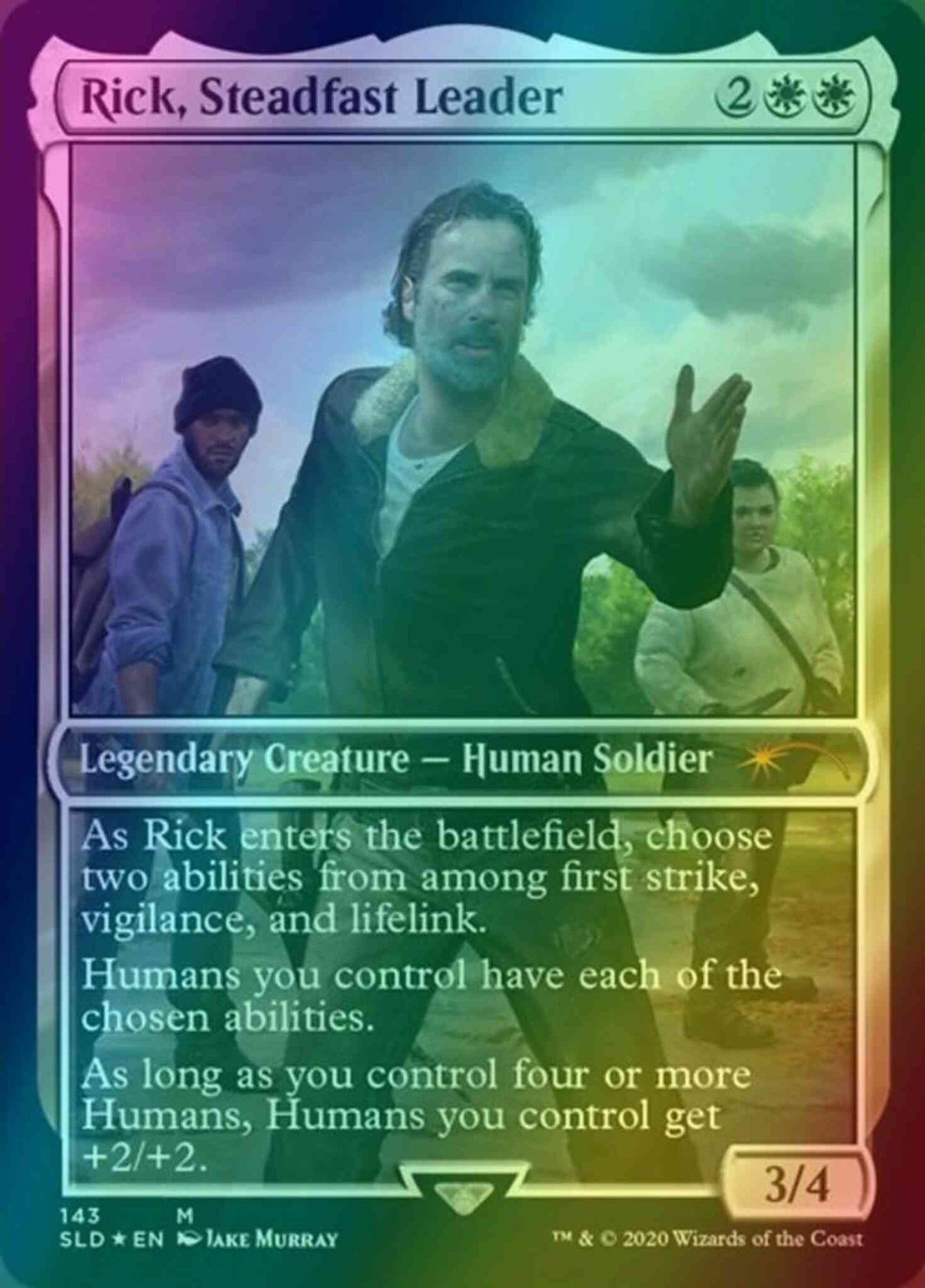 mtg rick grimes card The Walking Dead rick grimes mtg card Magic: