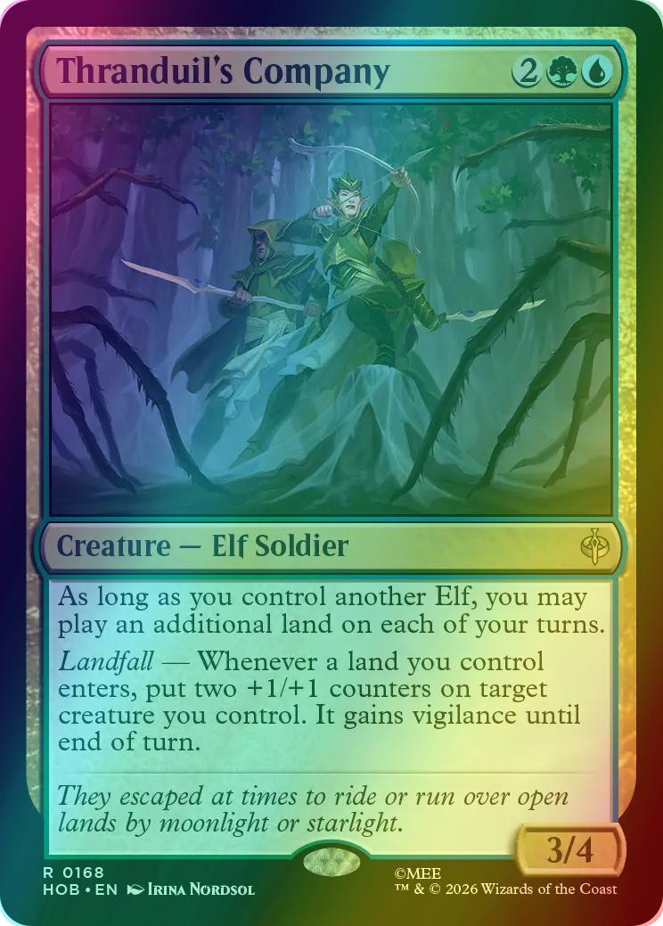 Thranduil's Company [168] [The Hobbit] [Foil]