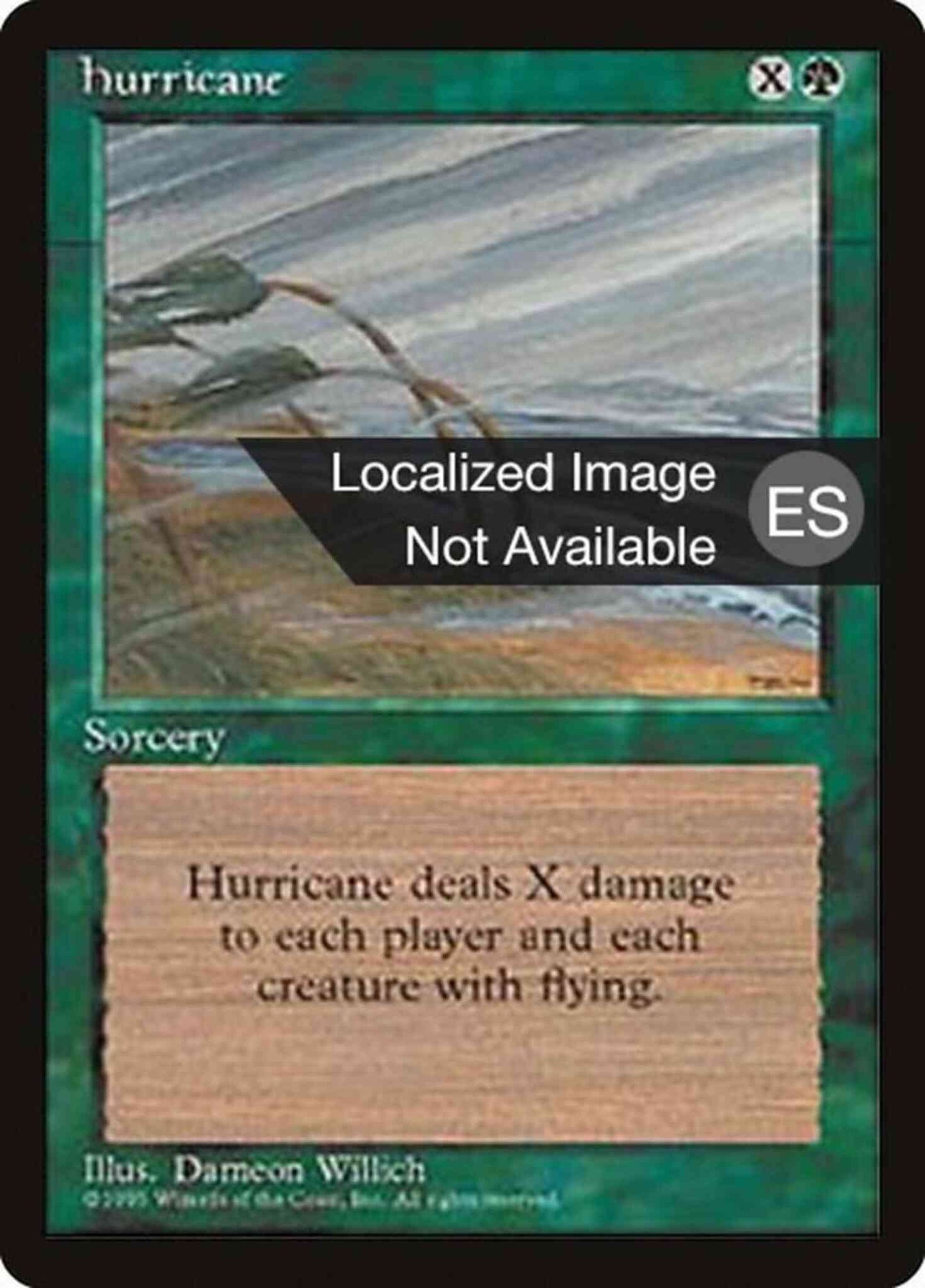 Hurricane - Spanish [251] [Fourth Edition Black Border: Spanish] [Non-Foil]