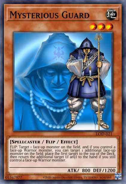 Mysterious Guard - CP01-EN013 - Common - Unlimited