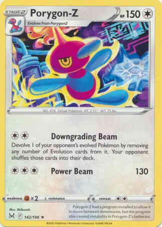Porygon-Z - 142/196 - Rare [swsh11-142] [Non-Holo]