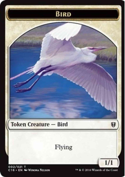 Bird Token (02) // Spirit Token (06) [Commander 2016 Tokens] [Non-Foil]