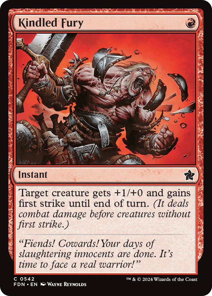 Kindled Fury [542] [Foundations] [Non-Foil]