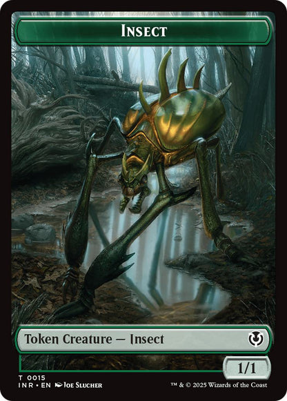 Insect Token (15) // Spider Token (16) [Innistrad Remastered: Tokens] [Non-Foil]