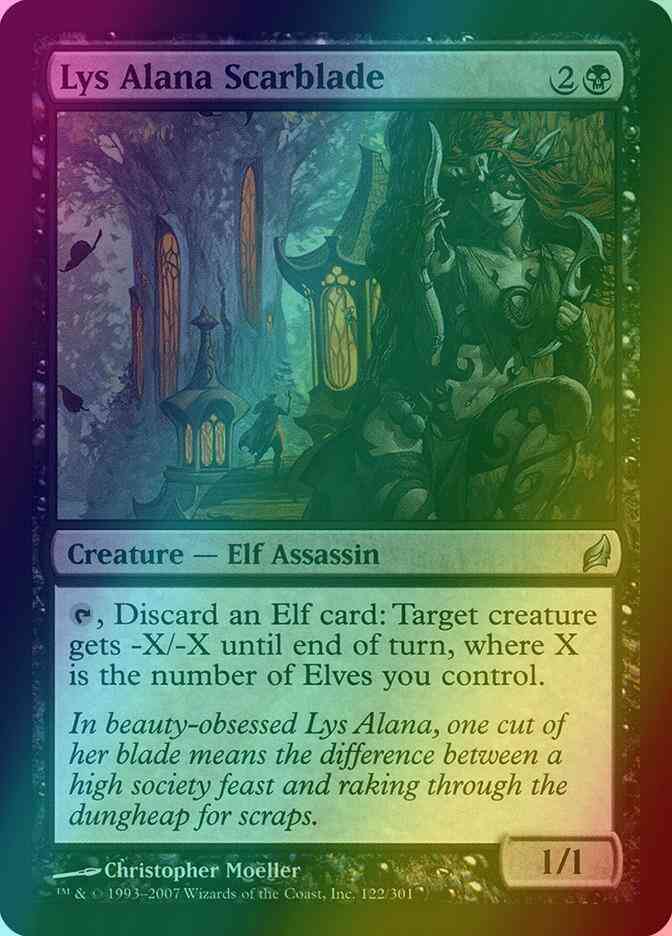 Lys Alana Scarblade [122] [Lorwyn] [Foil]