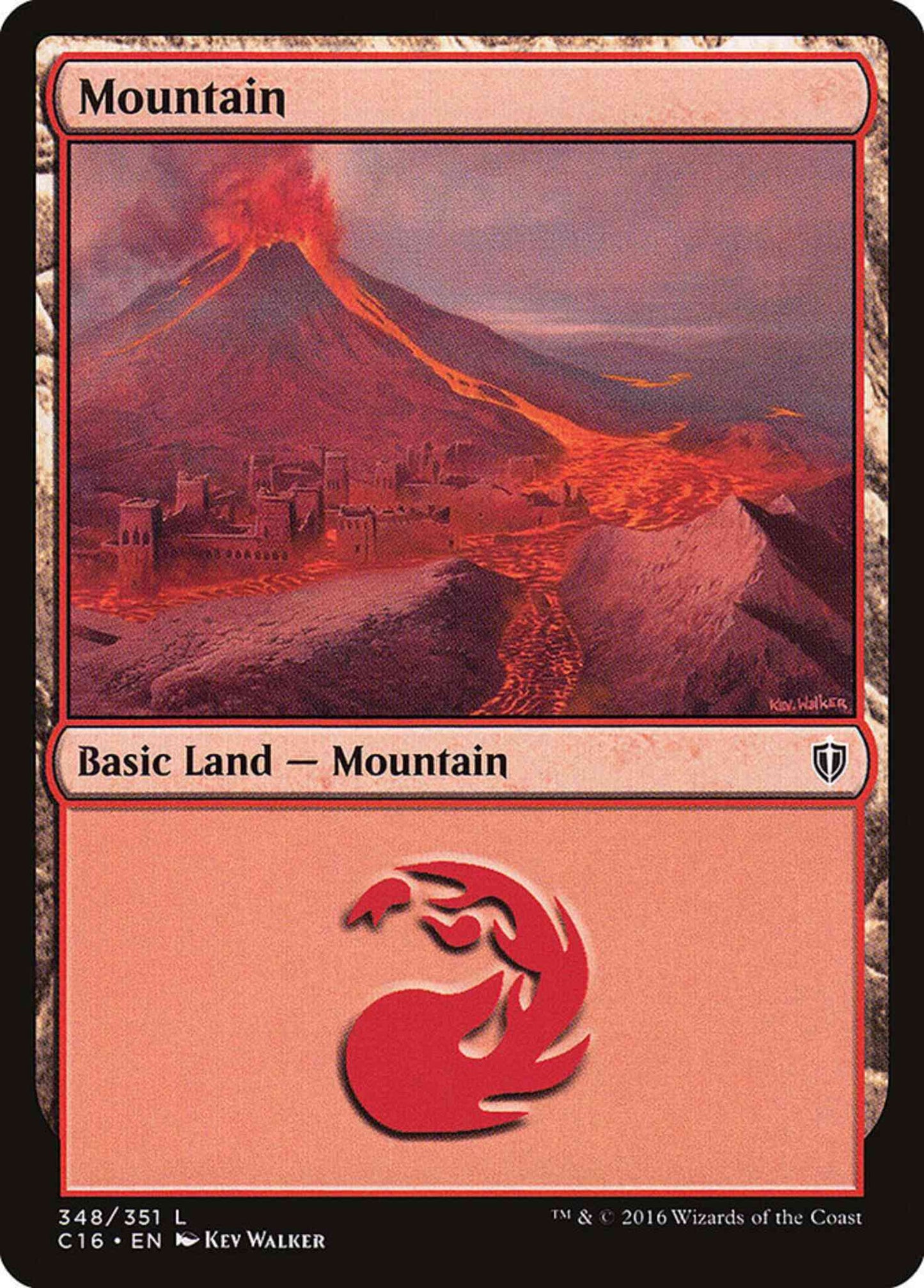 Mountain [348] [Commander 2016] [Non-Foil]