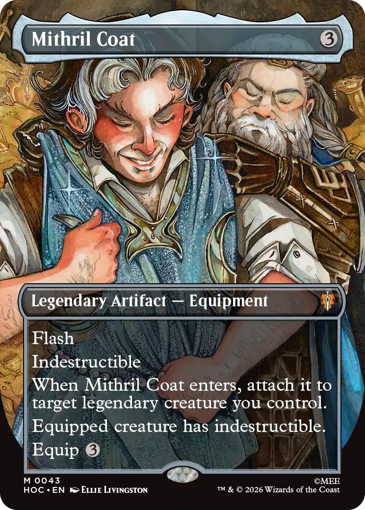 Mithril Coat [43] [Borderless] [Classic Artist] [The Hobbit: Commander] [Non-Foil]