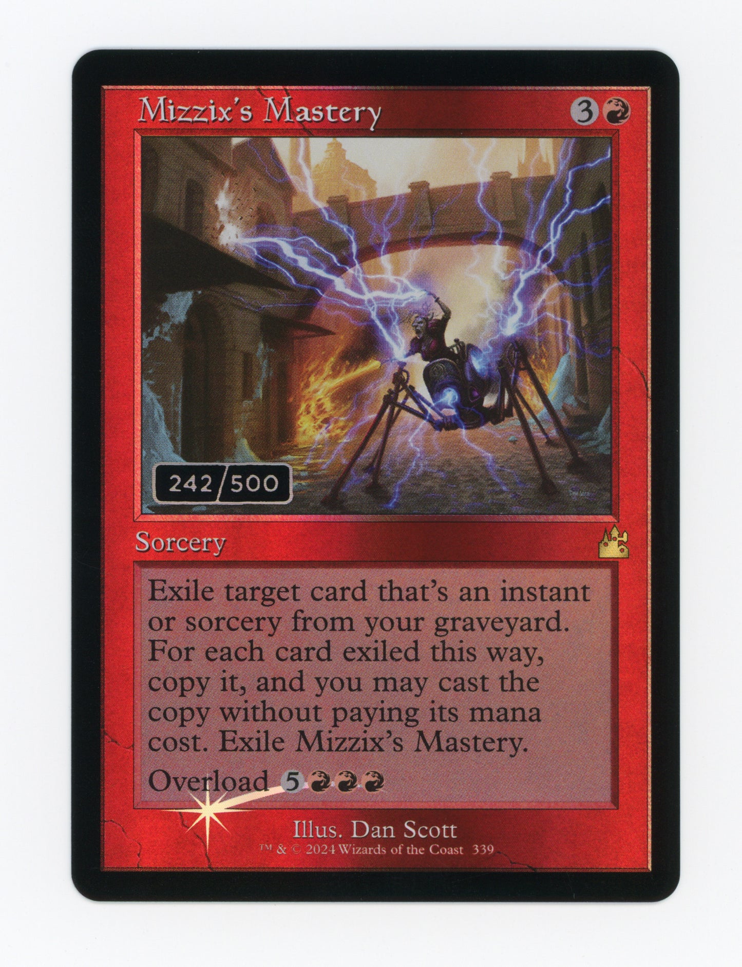 Mizzix's Mastery — Serial Numbered|242/500|Retro Frame|Foil — ID 18794