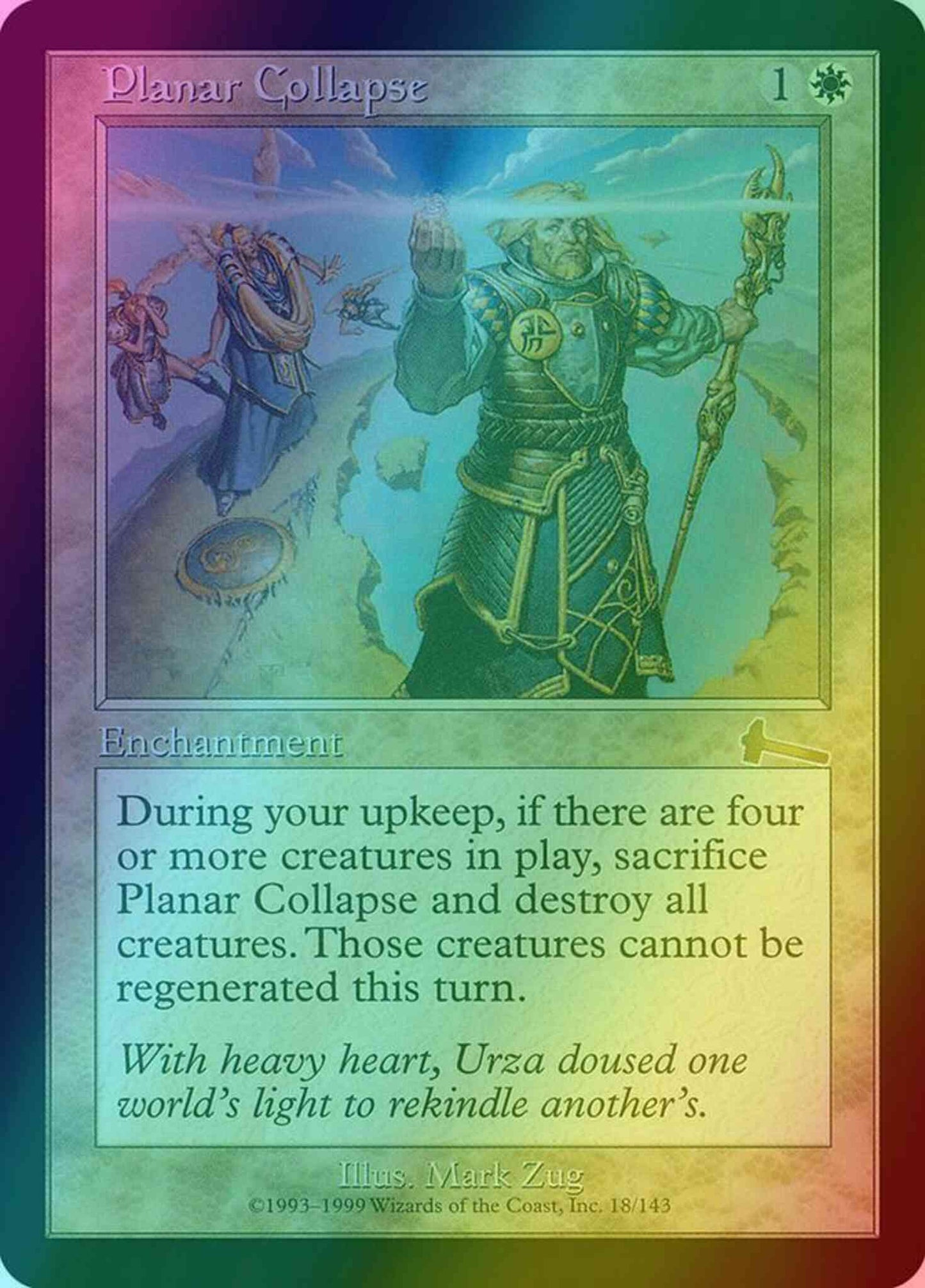 Planar Collapse [18] [Urza's Legacy] [Foil]