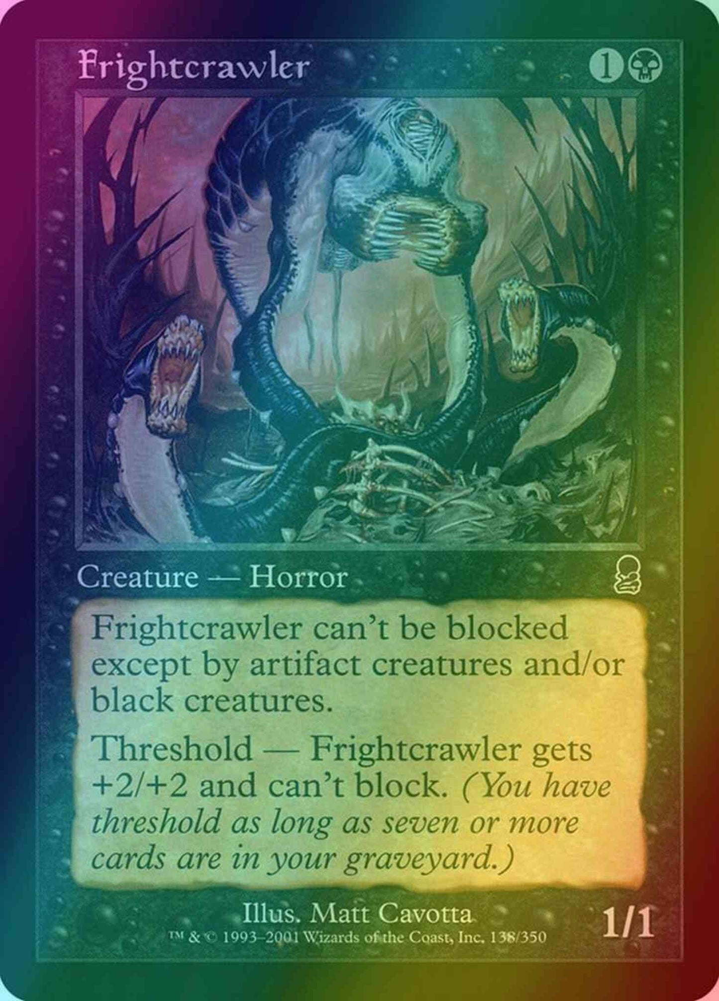 Frightcrawler [138] [Odyssey] [Foil]
