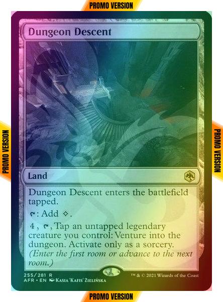 Dungeon Descent [255x] [Ampersand] [Adventures in the Forgotten Realms Promos] [Foil]