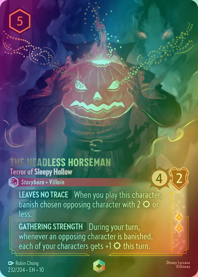 The Headless Horseman - Terror of Sleepy Hollow (Enchanted) - 232/204 [Whispers in the Well] [Holofoil]
