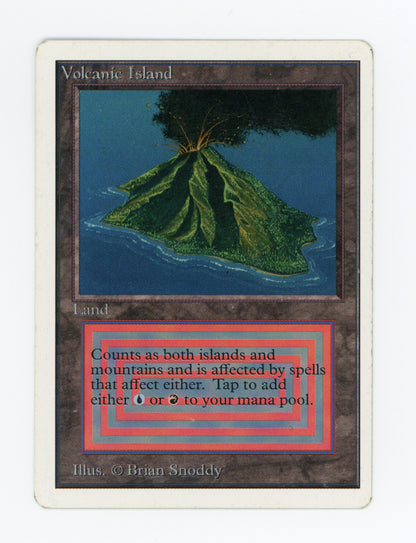 Volcanic Island — Damaged — ID 19853