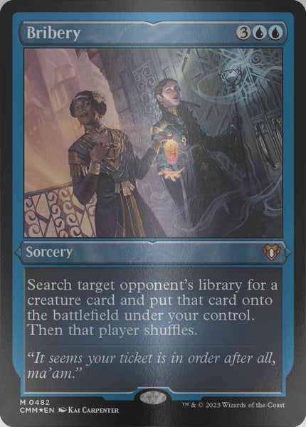 Bribery [482] [Commander Masters] [Etched Foil] – Face to Face Games