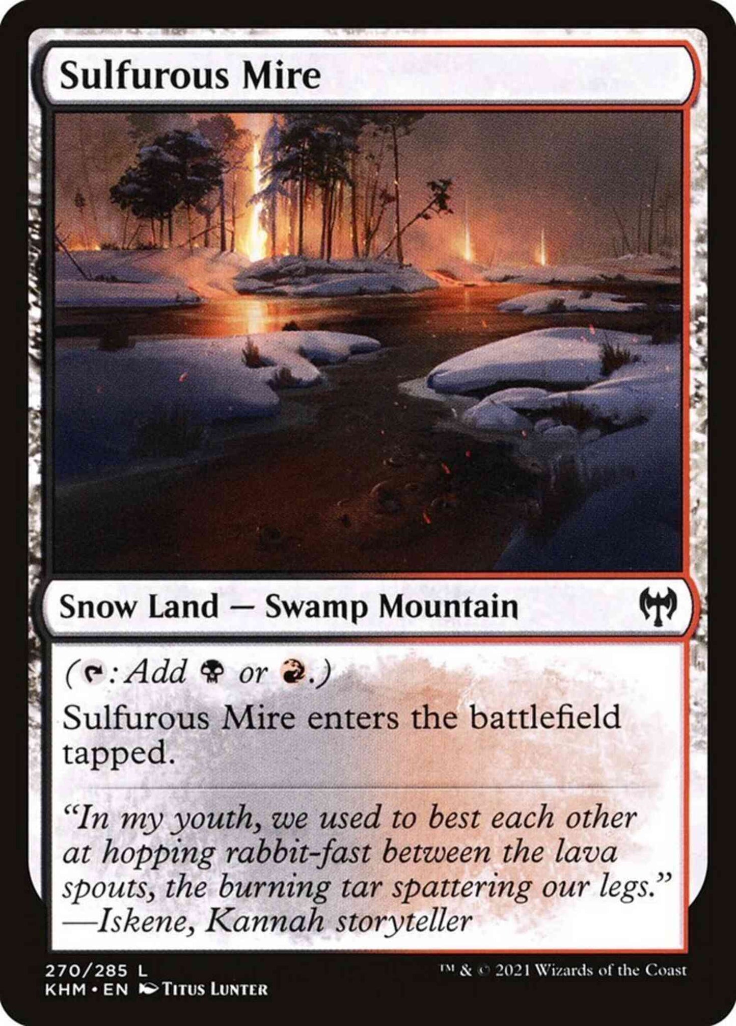 Sulfurous Mire [270] [Kaldheim] [Non-Foil]