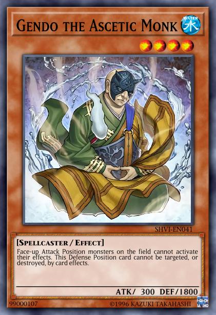 Gendo the Ascetic Monk - MP17-EN023 - Common - 1st Edition