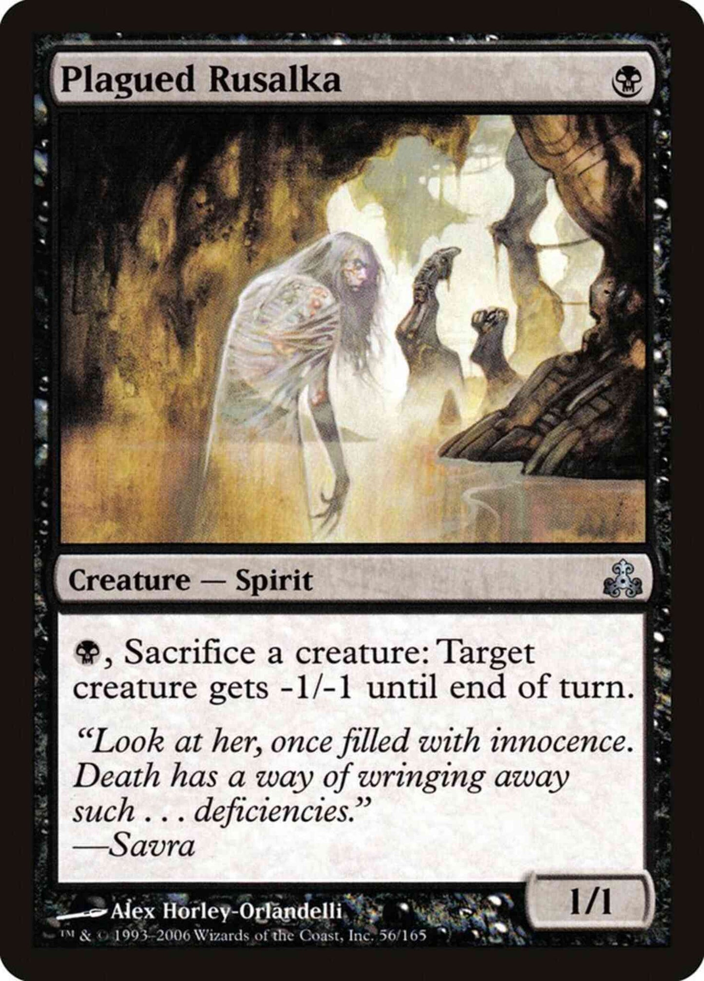 Plagued Rusalka [56] [Guildpact] [Non-Foil]