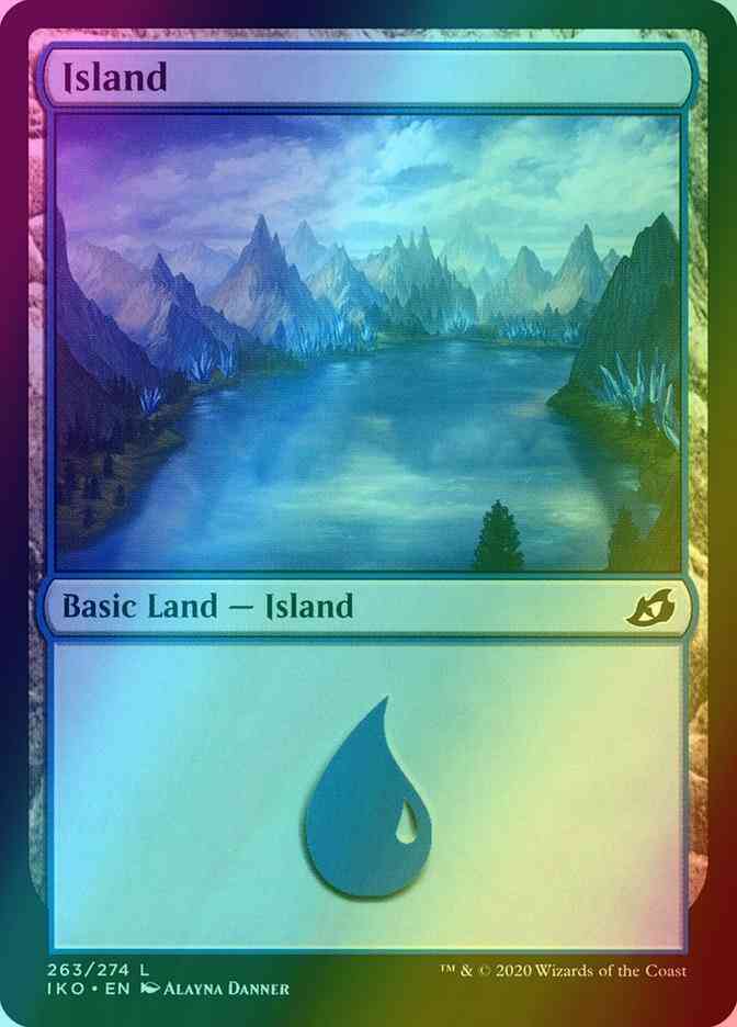 Island [263] [Ikoria: Lair of Behemoths] [Foil]