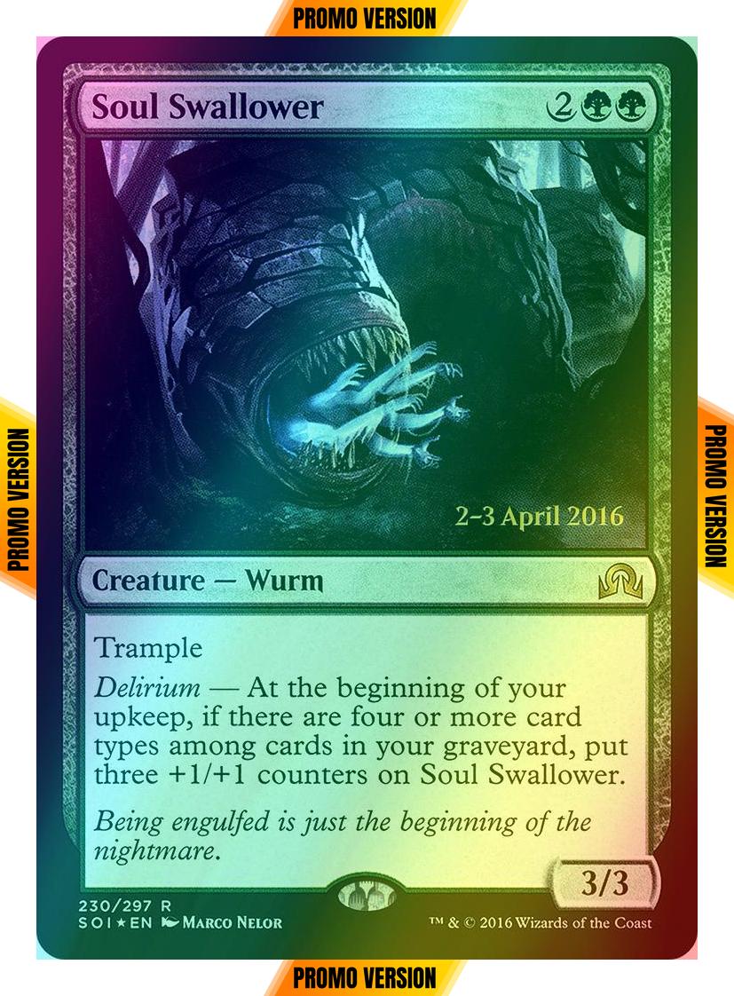 Soul Swallower [230s] [Shadows over Innistrad Promos] [Foil]