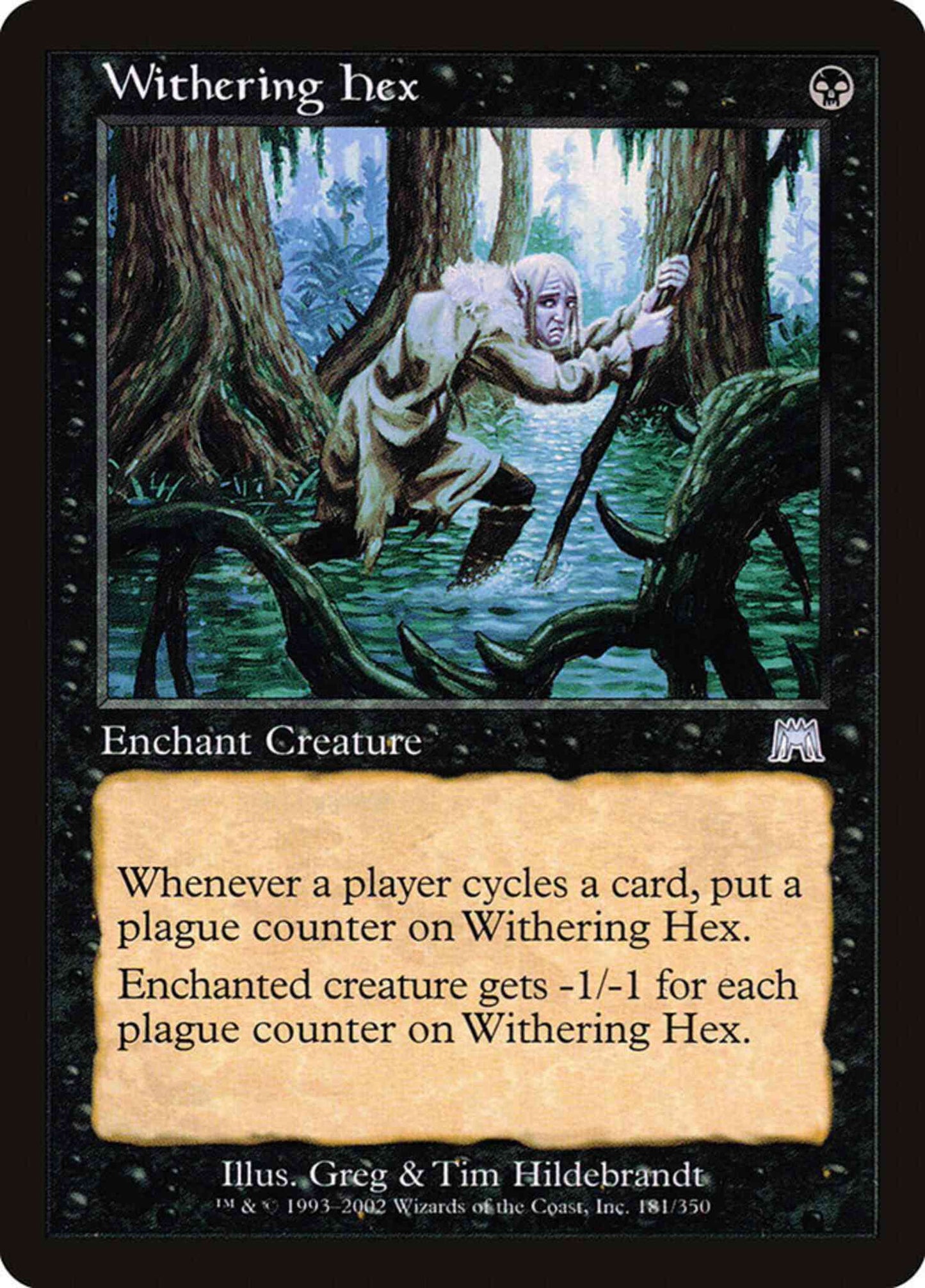 Withering Hex [181] [Onslaught] [Non-Foil]