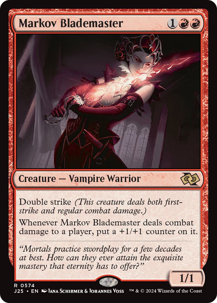 Markov Blademaster [574] [Foundations: Jumpstart] [Non-Foil]