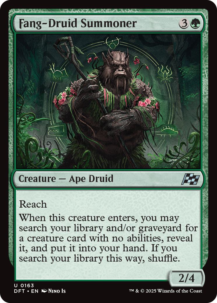 Fang-Druid Summoner [163] [Aetherdrift] [Non-Foil]