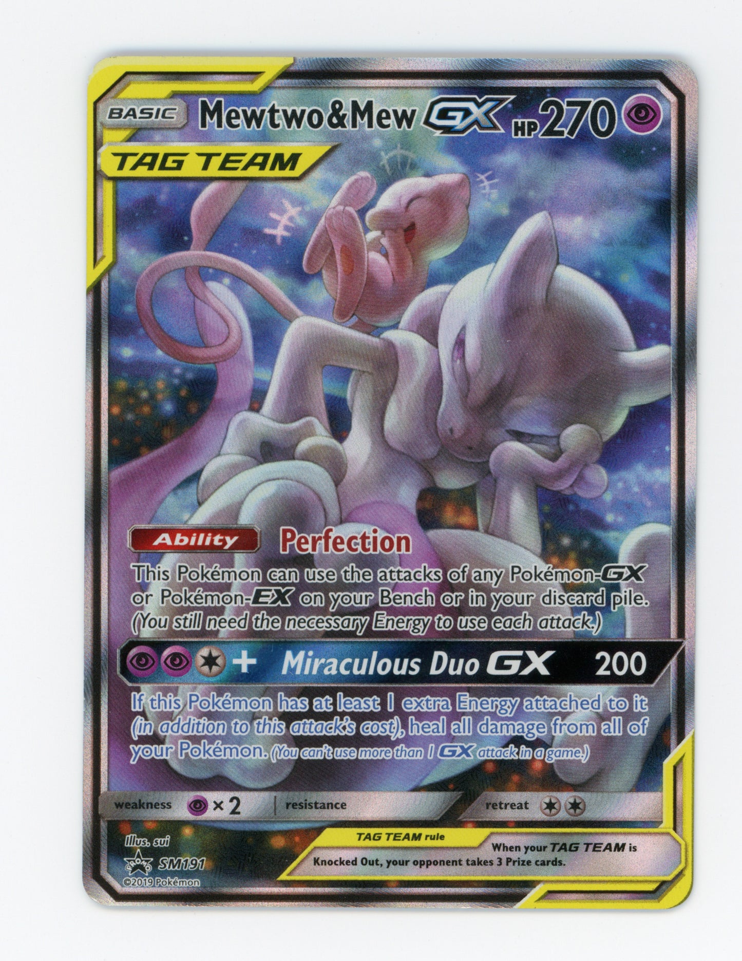 Mewtwo & Mew-GX — Promo — ID 18971