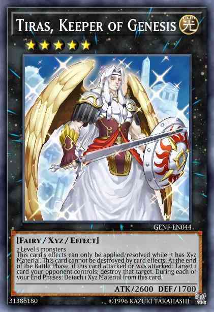 Tiras, Keeper of Genesis - BP01-EN029 - Starfoil Rare - 1st Edition