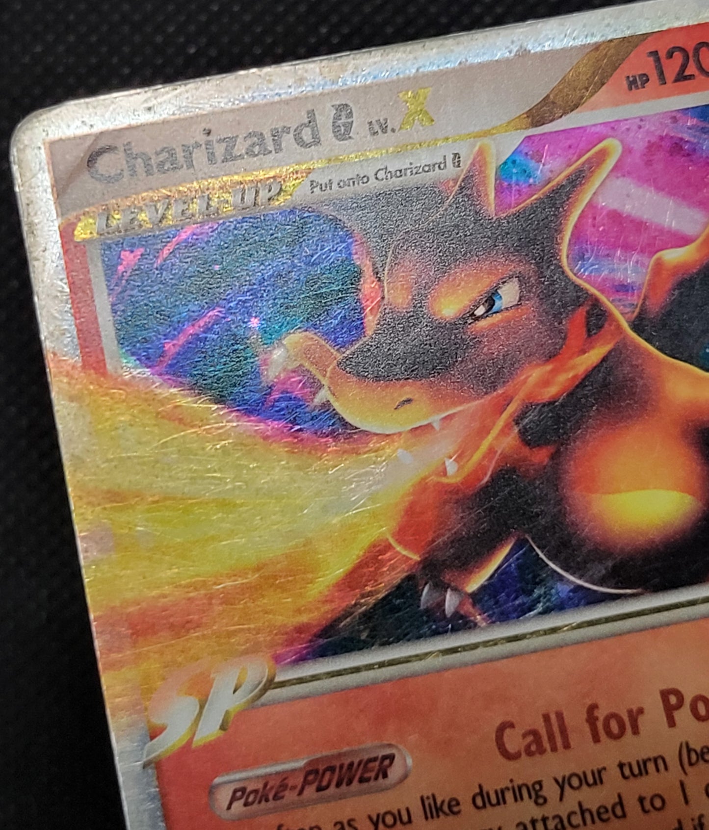 Charizard G — Damaged|Rare Holo Lv.X — ID 19761