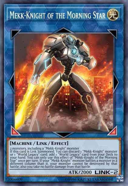 Mekk-Knight of the Morning Star - MAGO-EN137 - Rare - 1st Edition