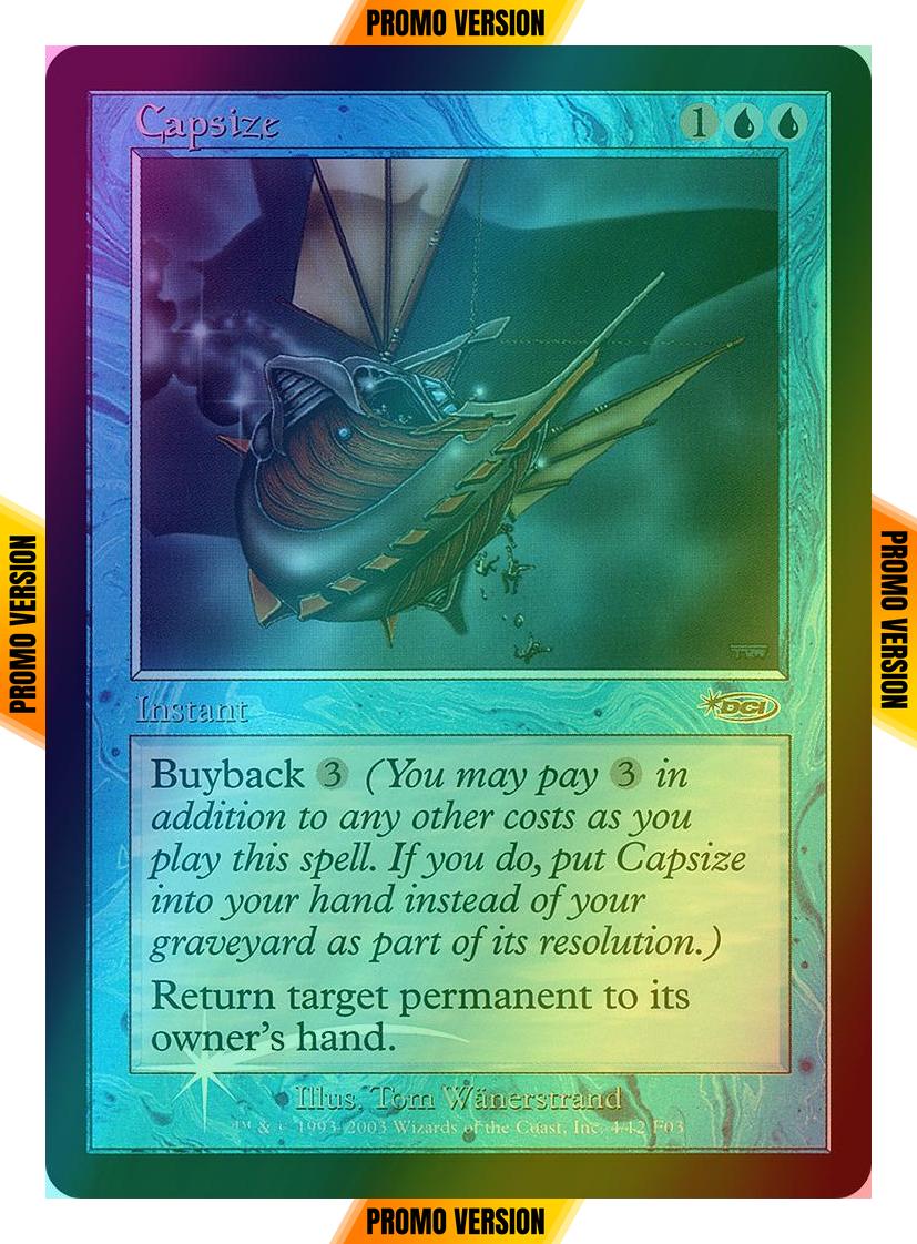 Capsize [4] [Friday Night Magic 2003] [Foil]