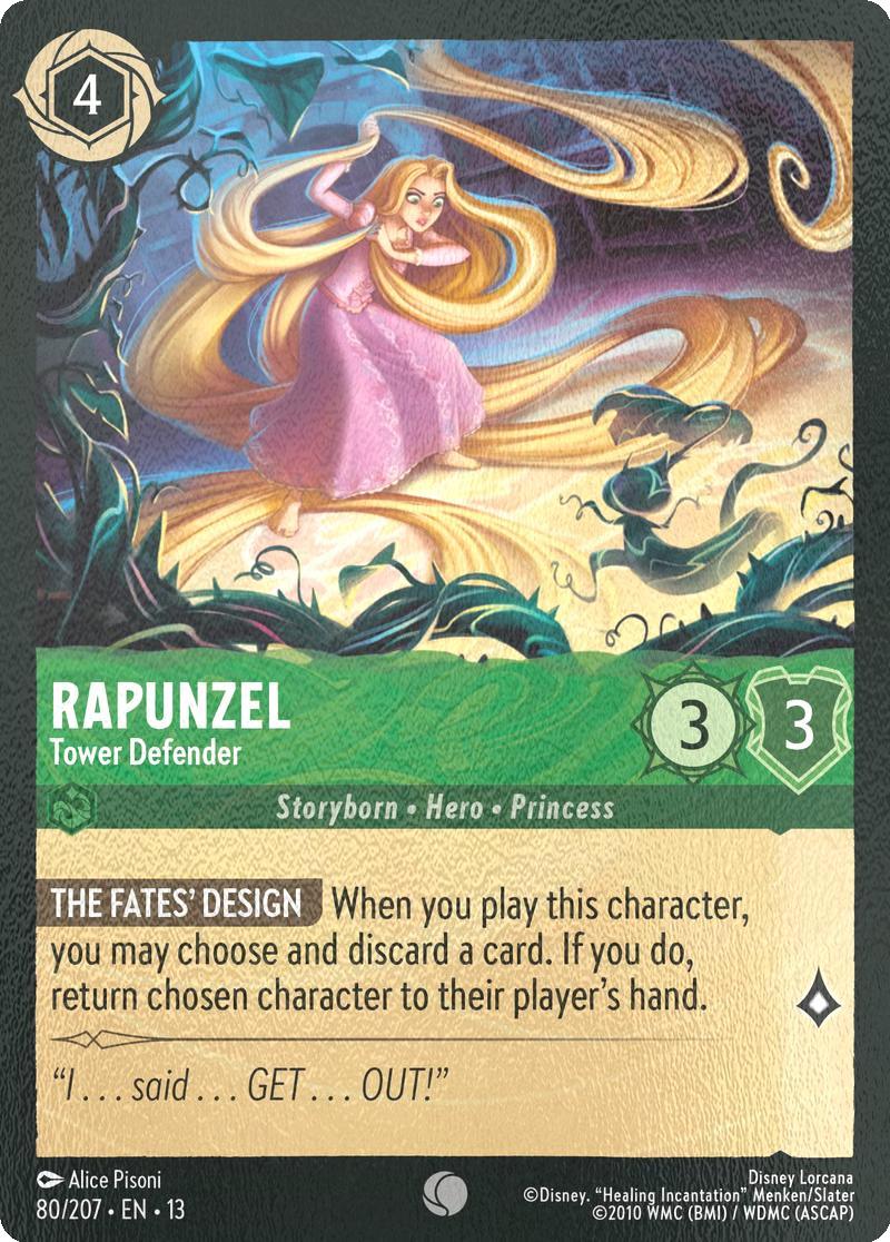 Rapunzel - Tower Defender - 80/204 [Attack of the Vine!] [Cold Foil]