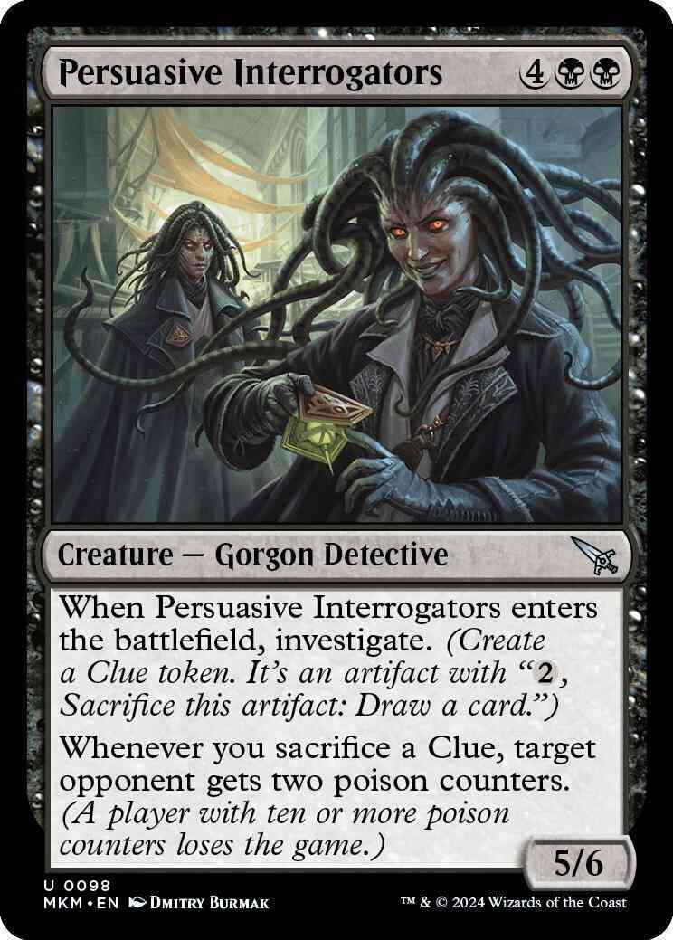 Persuasive Interrogators [98] [Murders at Karlov Manor] [Non-Foil]