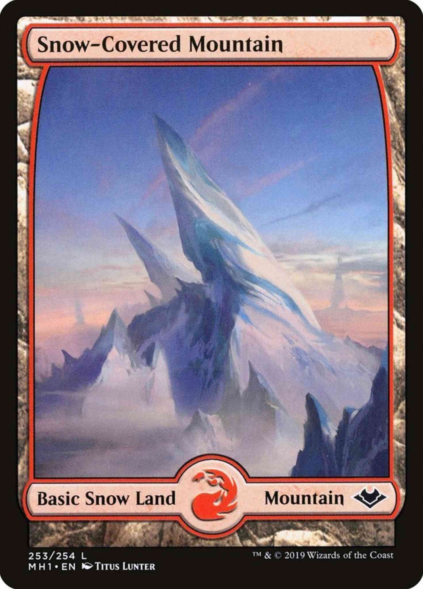 Snow-Covered Mountain [253] [Modern Horizons] [Non-Foil]
