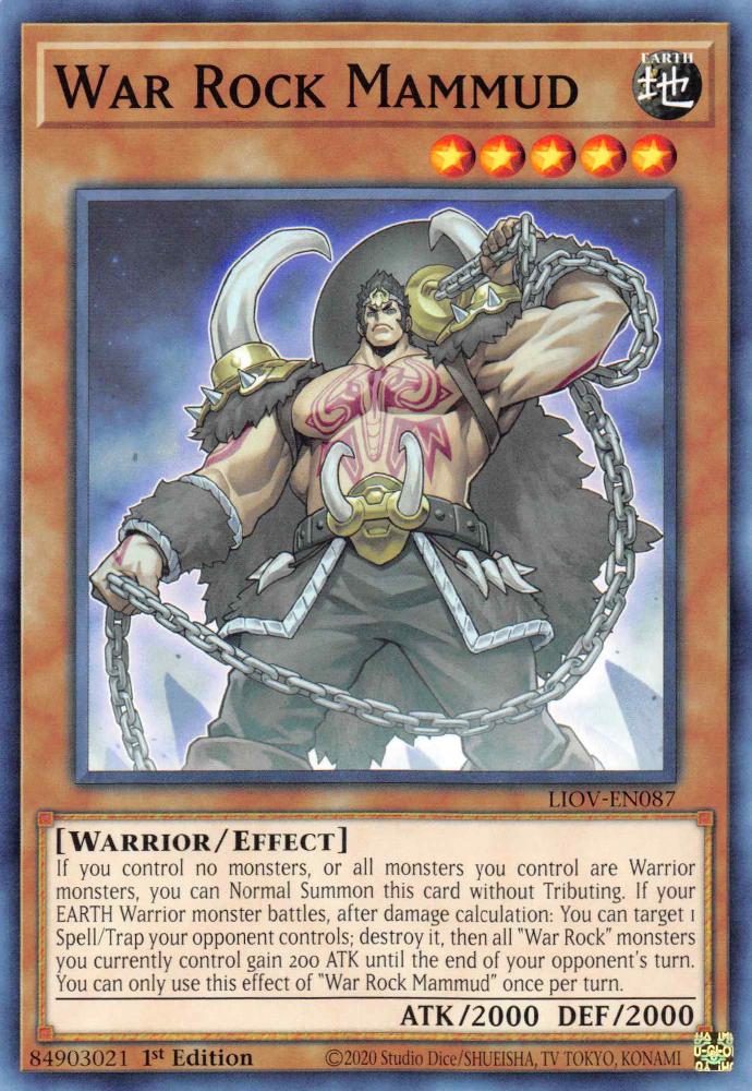 War Rock Mammud - LIOV-EN087 - Common - 1st Edition