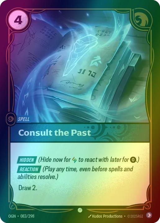 Consult the Past - 083/298 [Origins] [Foil]