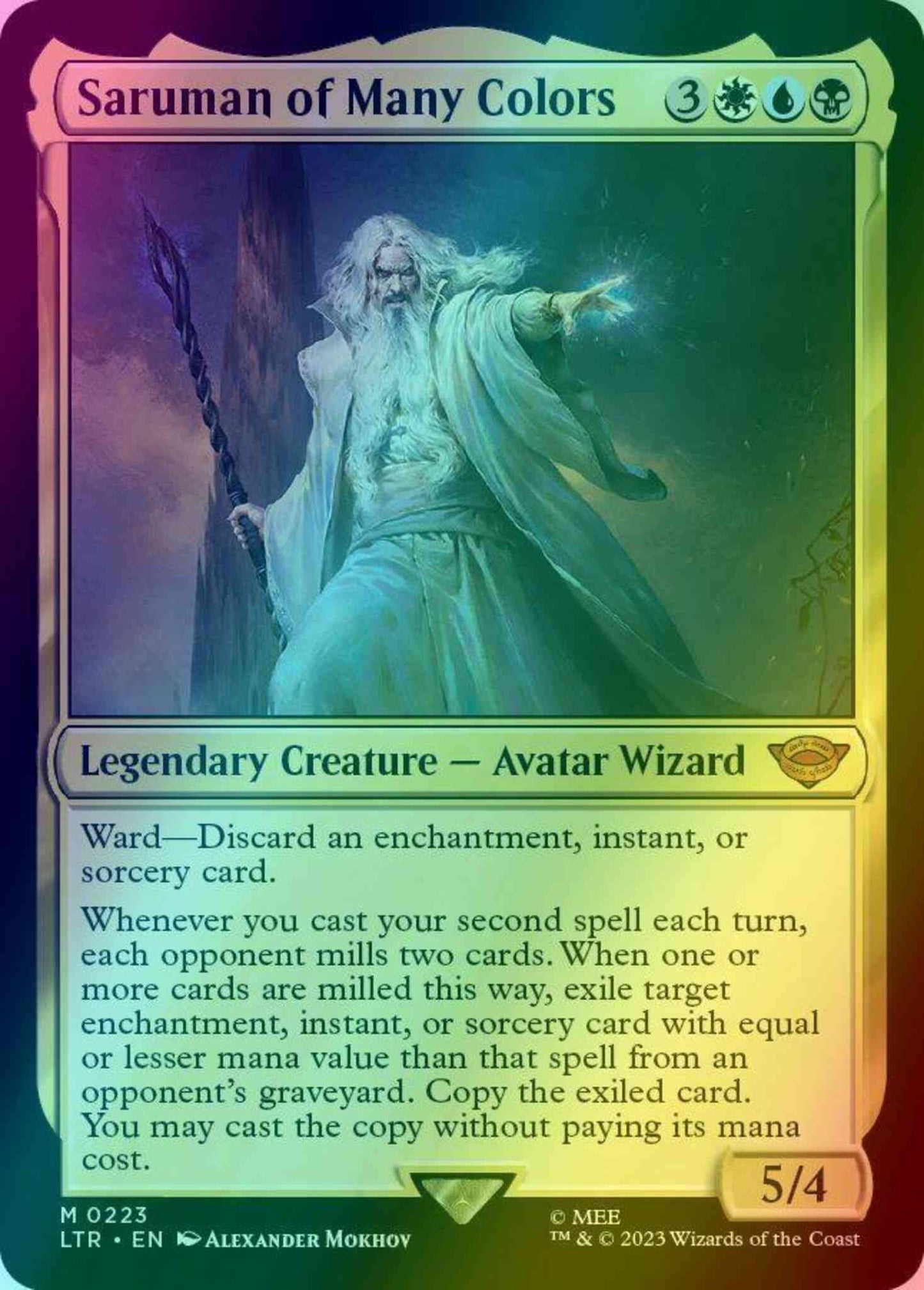 Saruman of Many Colors [223] [The Lord of the Rings: Tales of Middle-earth] [Foil]