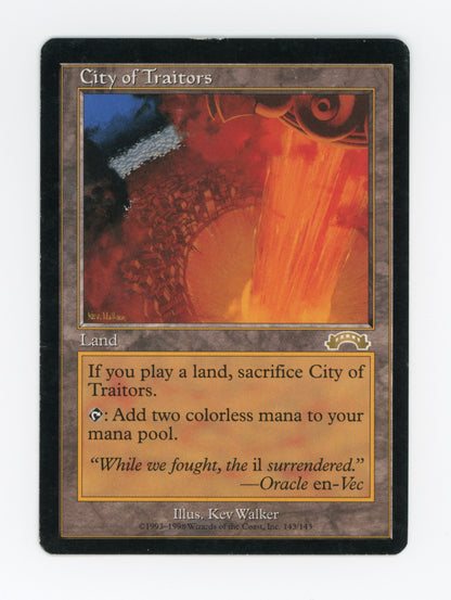 City of Traitors — Damaged — ID 20056