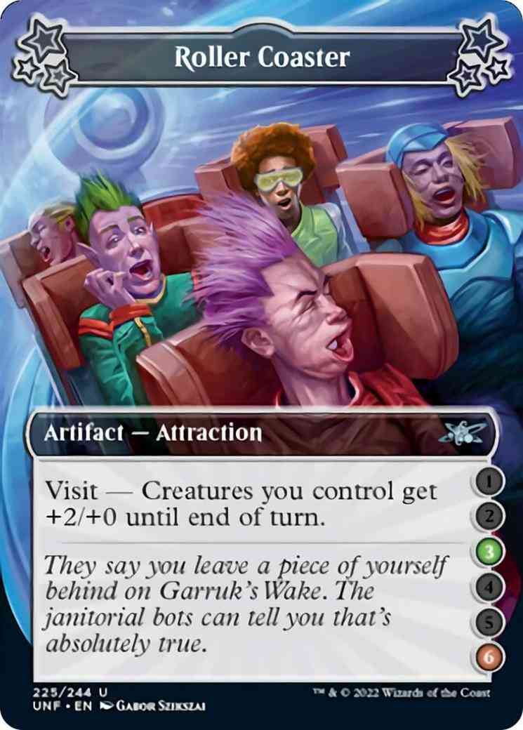 Roller Coaster (3/6) [225b] [Borderless] [Unfinity] [Non-Foil]