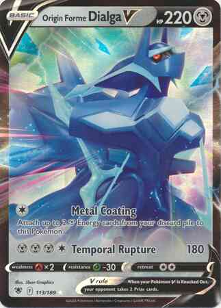 Origin Forme Dialga V - 113/189 - Rare Ultra [swsh10-113] [Ultra]