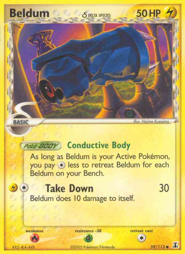 Beldum δ - 59/113 - Common [ex11-59] [Non-Holo]