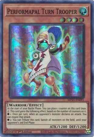 Performapal Turn Trooper - MP21-EN091 - Super Rare - 1st Edition