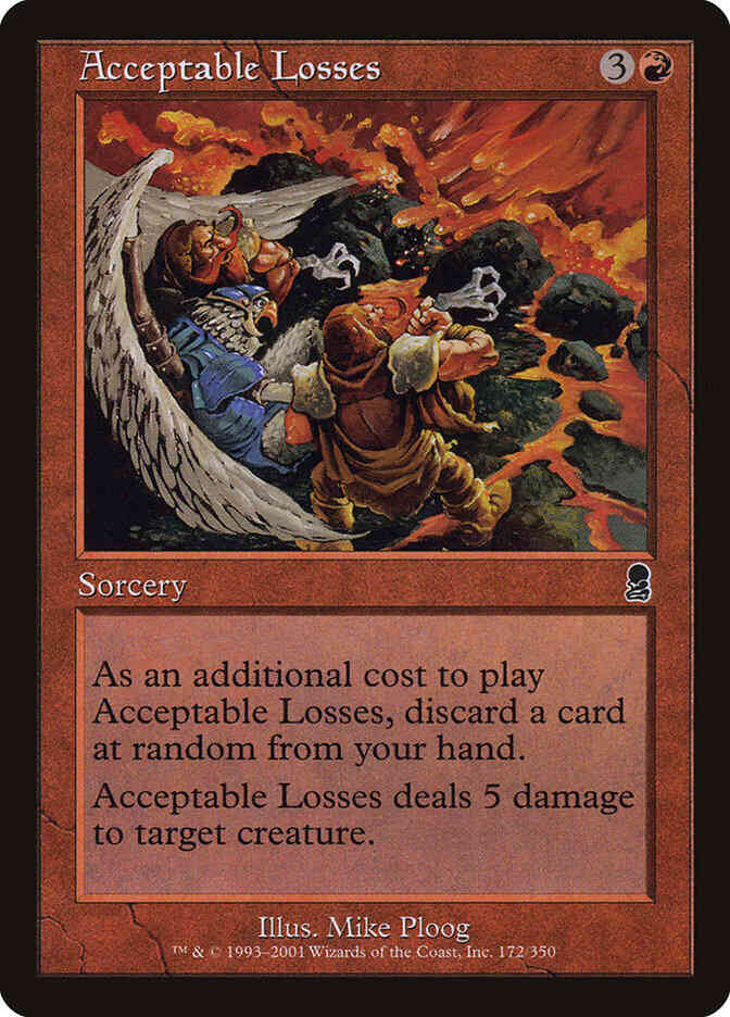 Acceptable Losses [172] [Odyssey] [Non-Foil]