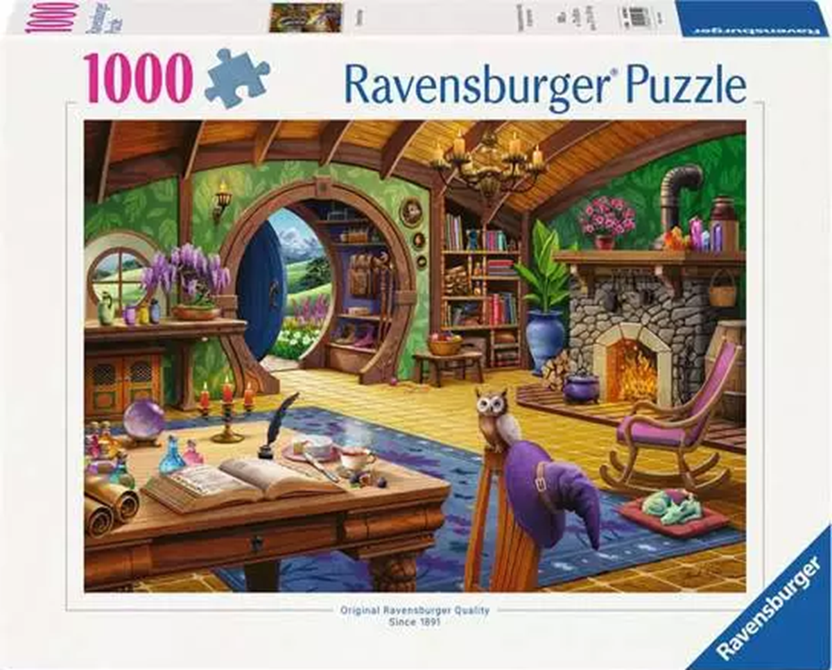 Puzzle - 1000 pcs - Ravensburger' Puzzle - Charmed Cottage