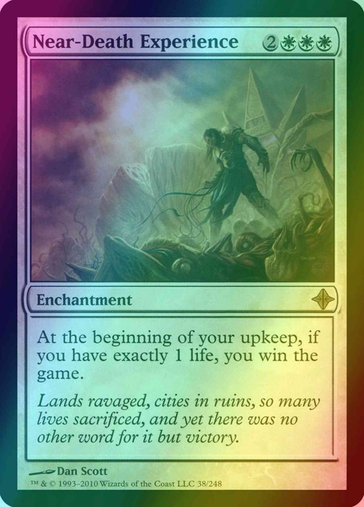 Near-Death Experience [38] [Rise Of The Eldrazi] [Foil] – Face to